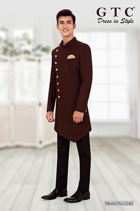 Classic GTC- Indo-Western Sherwani  uploaded by AMBE COLLECTIONS  on 1/15/2021