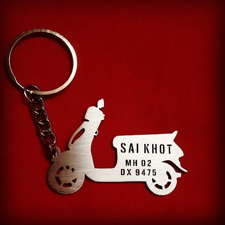 personalized keychain uploaded by business on 1/15/2021