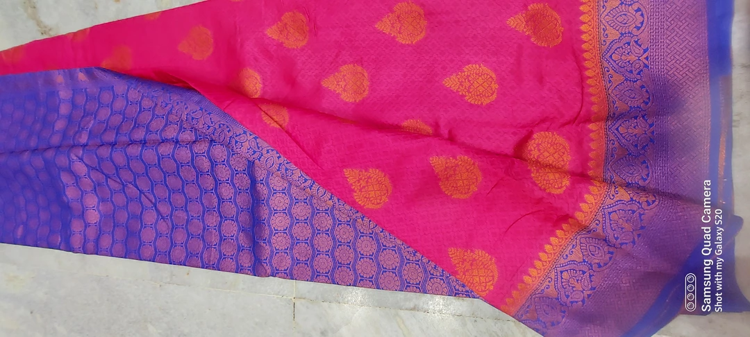  Bangladeshi Katan silk Benarasi saree with attached BP  uploaded by business on 11/1/2022