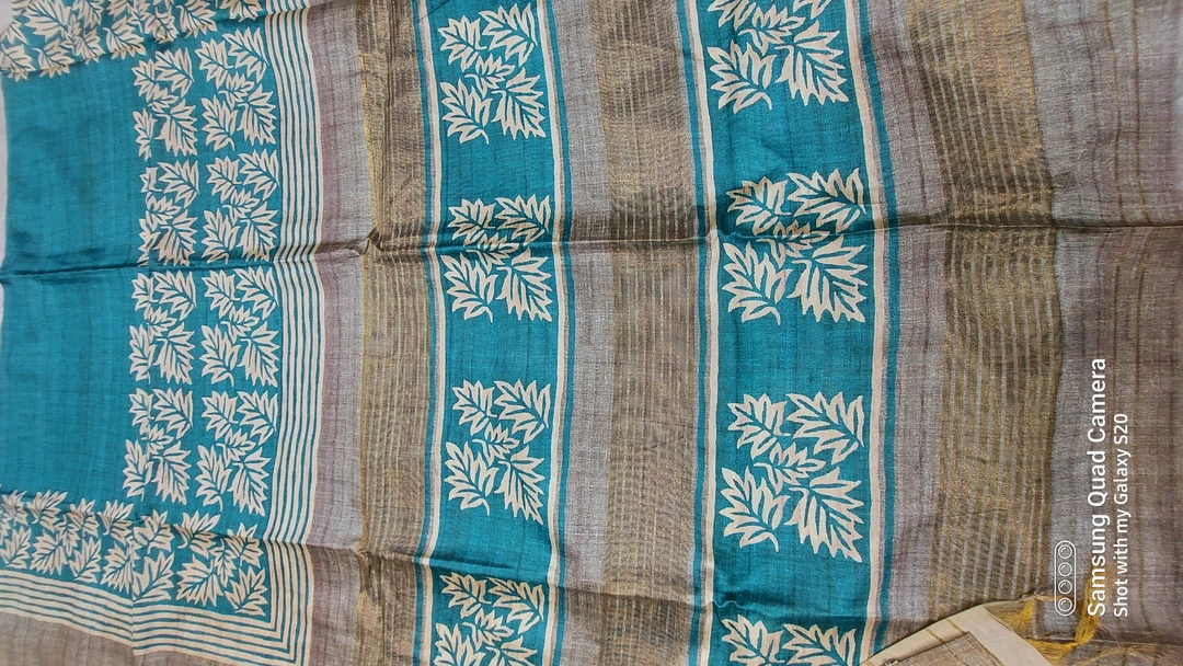 Rajshahi silk saree with attached BP  uploaded by Aditi International on 11/1/2022