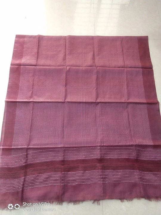 Tassar silk saree uploaded by business on 11/1/2022