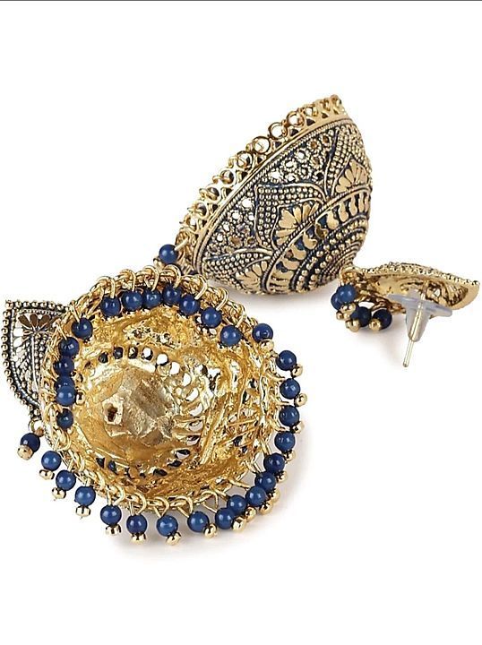 Alluring beautiful jhumki earrings uploaded by business on 1/15/2021