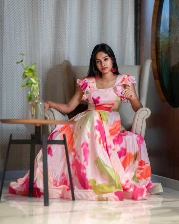 Anarkali gown uploaded by Sharma studio on 11/1/2022