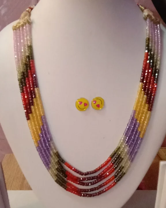 CZ beads necklace  uploaded by business on 11/1/2022