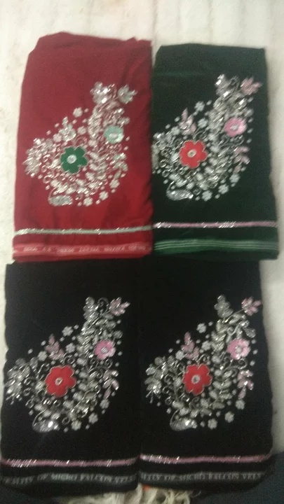 Velvet blouses only handwork @320 per piece uploaded by Handembroidery(Adda work) on 11/1/2022