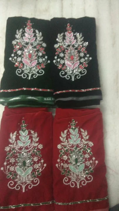 Velvet blouses only handwork @300 per piece uploaded by Handembroidery(Adda work) on 11/1/2022