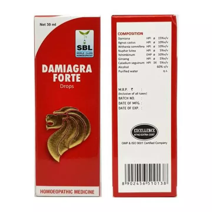 SBL Damiagra Forte Drops 30 ml uploaded by business on 11/1/2022