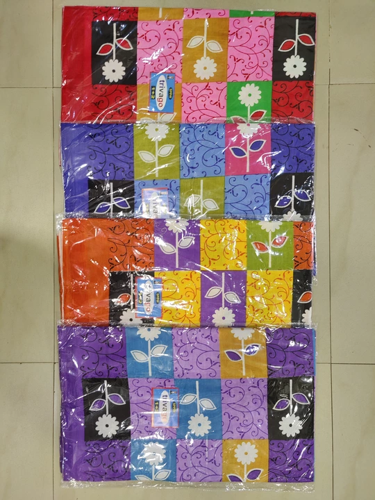 Trivago Jaipuri Bedsheet 1+2 90X100" uploaded by Bharat Parde Wala on 11/1/2022