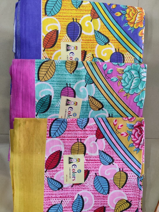 Colours Single Jaipuri Bedsheet Only uploaded by Bharat Parde Wala on 11/1/2022