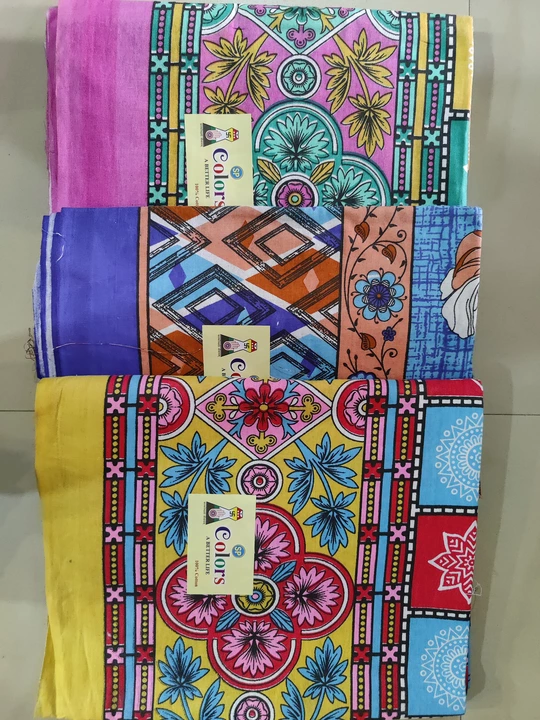 Colours Single Jaipuri Bedsheet Only uploaded by Bharat Parde Wala on 11/1/2022