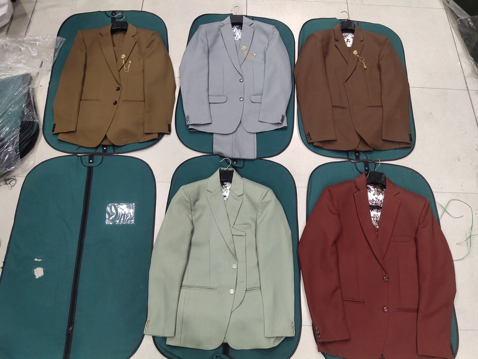 Product image of Coat pent jacket 3 Piece suits 25 Color 2 in 1 Jacket, price: Rs. 1350, ID: coat-pent-jacket-3-piece-suits-25-color-2-in-1-jacket-9464ec37