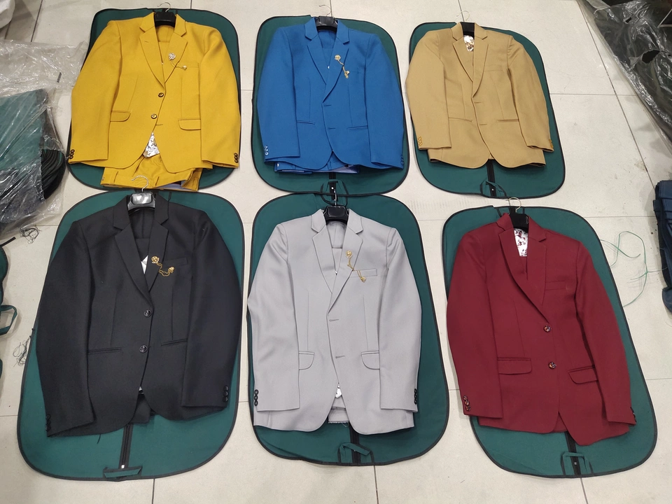 Product image of Coat pent jacket 3 Piece suits 25 Color 2 in 1 Jacket, price: Rs. 1350, ID: coat-pent-jacket-3-piece-suits-25-color-2-in-1-jacket-ed11851e