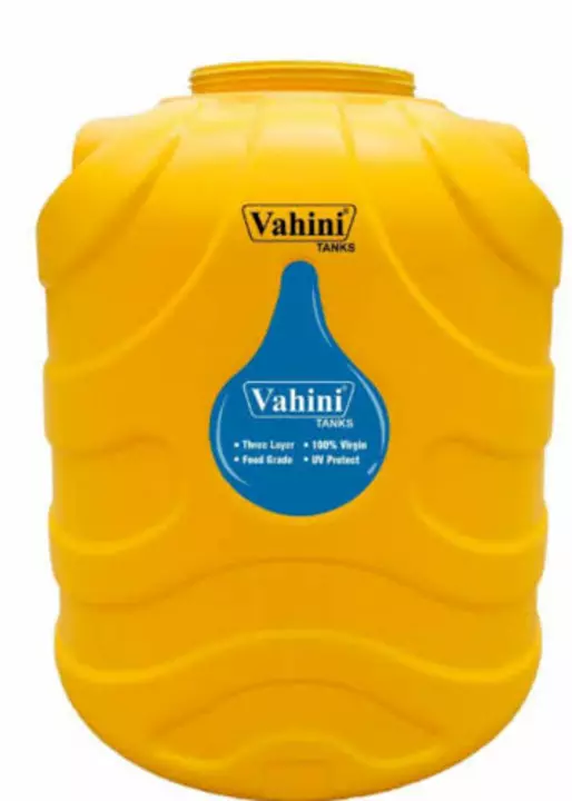 Vahini Water Tank with Yellow Colour  uploaded by MS Traders 9036341993 on 11/2/2022