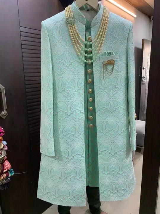 Latest design sherwani  uploaded by I A ethnic wear  on 11/2/2022