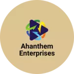 Business logo of Ahanthem Enterprises