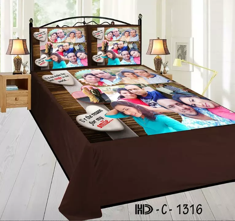 Customized Bedsheet Set uploaded by Yuvaan Trading Co on 11/2/2022