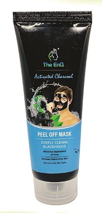 The EnQ Activated Charcoal Peel Off Mask uploaded by Ranjurajendra Traders on 1/15/2021
