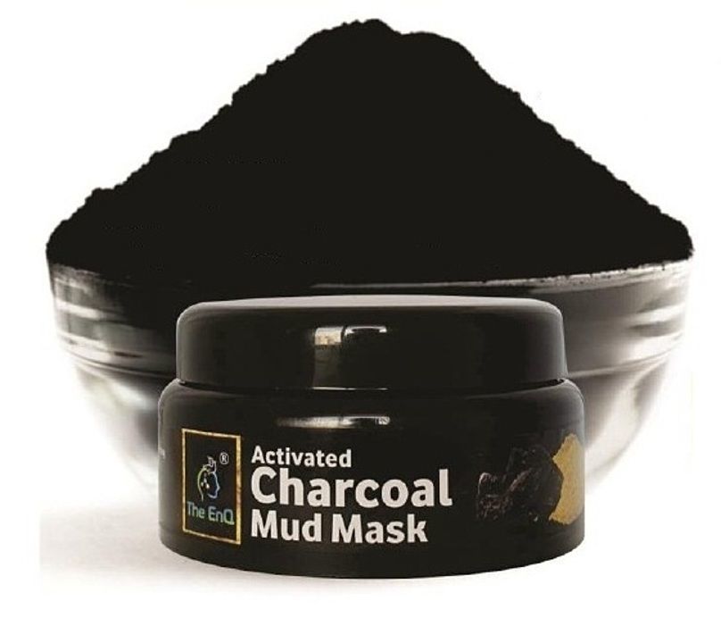 The EnQ Activated Charcoal Mud Mask - 80 gms uploaded by Ranjurajendra Traders on 1/15/2021