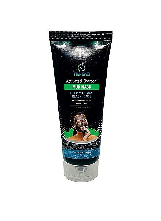 The EnQ Activated Charcoal Mud Mask - 80 gms uploaded by Ranjurajendra Traders on 1/15/2021