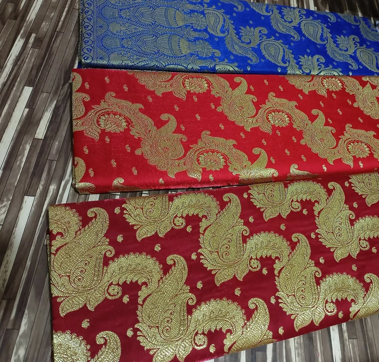 Banarsi silk sarees with zeri work uploaded by Sohail textile on 11/2/2022