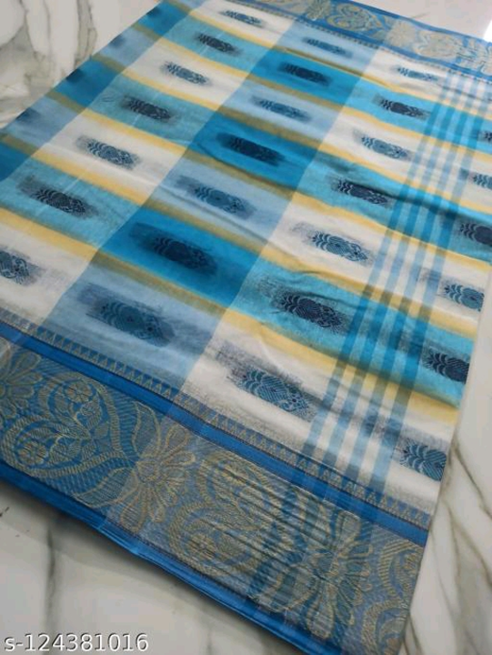 Pure Cotton Taant Saree  uploaded by business on 11/2/2022