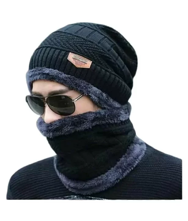 Woollen Cap With Muffler  uploaded by business on 11/2/2022