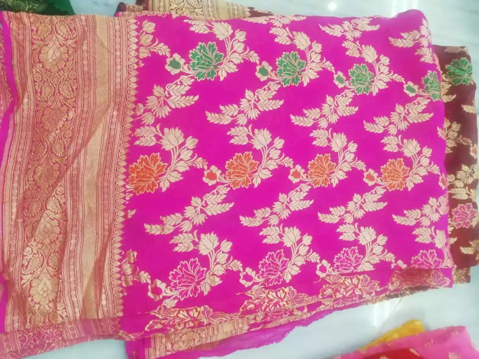 Pure sifoon silk saree  uploaded by business on 11/2/2022