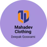 Business logo of Mahadev clothing