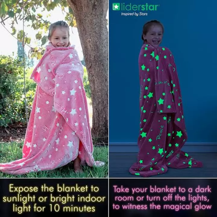 Kids glow 🌟 blanket  uploaded by business on 11/2/2022