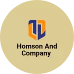 Business logo of Homson and company