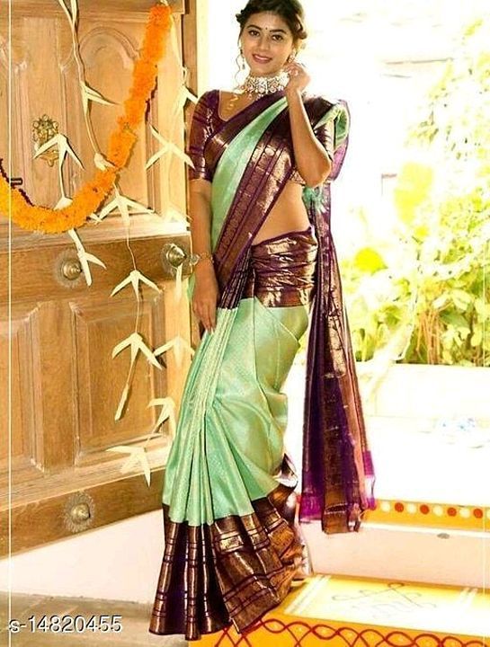 Catalog Name:*Chitrarekha Sensational Sarees*
Saree Fabric: Banarasi Silk / Kanjeevaram Silk / Art S uploaded by business on 1/15/2021