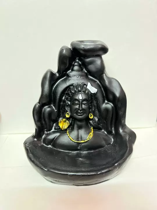 Polyresin Dropping Smoke Backflow Fountain Cone Incense Holder Showpiece Figurine  uploaded by Krishnayan Traders on 11/3/2022