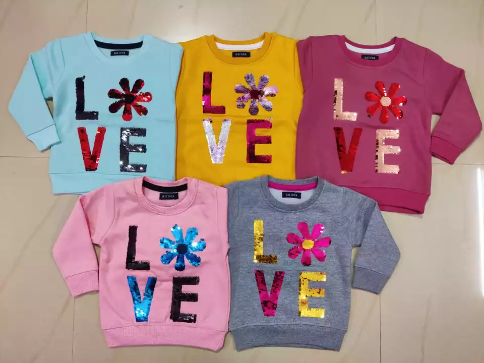 Post image *Style*  : Kids Fancy magic Sequence Embroidery Sweat Shirt *WINTER**Brand* : *NEXT, BLUE SEVEN**Size*   : 9/12 , 12/18 ,18/24 , 2/3 years*Fabric* : fleece *Gsm*   : 220 to 240 gsm*Price*  : *Rs.155/-**Moq*  : 50pcs*Ratio*  : Set wise
For More Details, URBAN APPARELSKrishnagiri, Tamil NaduPh - 7305522722, 8807456358