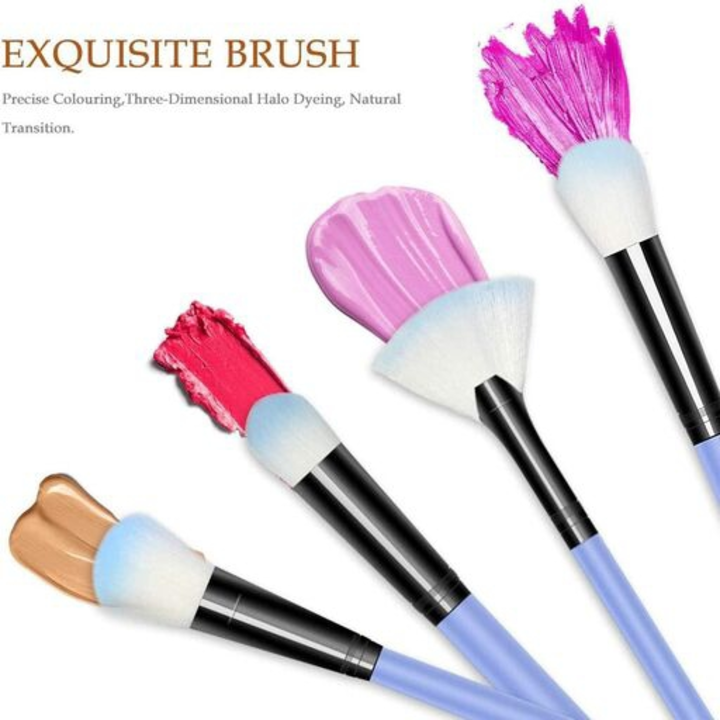 Professional 12 Pcs Face Makeup Brushes Makeup Brush Set with Plastic Box uploaded by business on 11/3/2022