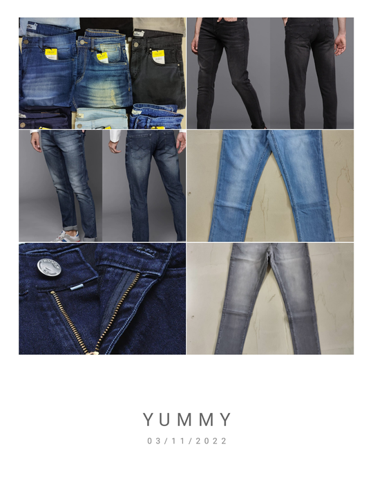 Post image *100% ORIGINAL MENS DENIMS CURRENT ARTICLE WITH BRAND BILL*
Brand: *WROGN[O.G]*Fabric: denim lycra fabricColors/Styles: 10+ assortedFit: SlimSizes: 28 to 38Qty: 1000Moq: 100 pcsPrice: *Rs.549/-*Condition:fresh with single piece polybag packing with mrp tags.
Note:-💥 *All are original fresh stock, Variety of collections best for retail shops*
💥 *Entire stock available with us, Ready for dispatch*
For More Details, URBAN APPARELSKrishnagiri, Tamil NaduPh - 7305522722, 8807456358