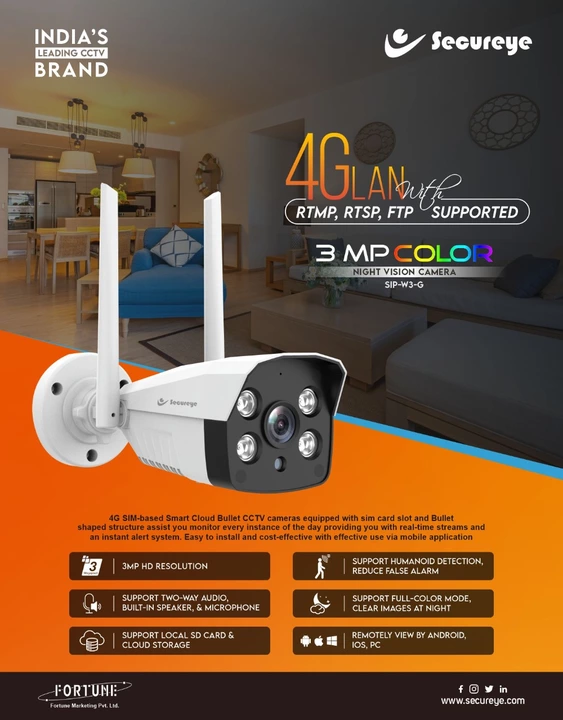 3mp NIGHT COLOUR VISION secure eyeCAM  uploaded by OMEX inc on 11/3/2022