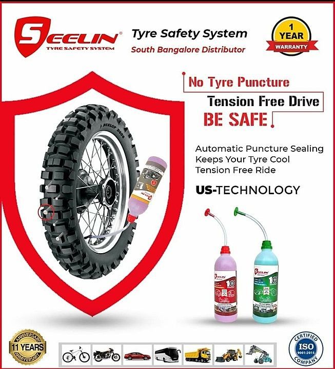 Anti Puncture Liquid. For Tube  or Tubeless  Tyre .

Tyre Sealant  .

 uploaded by business on 6/30/2020