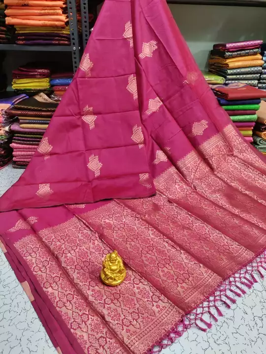 🌹 Mixed soft silk  sarees🌹 uploaded by Click world sarees on 11/4/2022