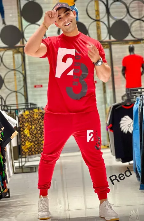 Product image of *PREMIUM Quality Half Sleeves Tracksuit Hit Article*

*Brand - JORDAN*

*Store Article Tracksuit , price: Rs. 520, ID: premium-quality-half-sleeves-tracksuit-hit-article-brand-jordan-store-article-tracksuit-9b3bc726