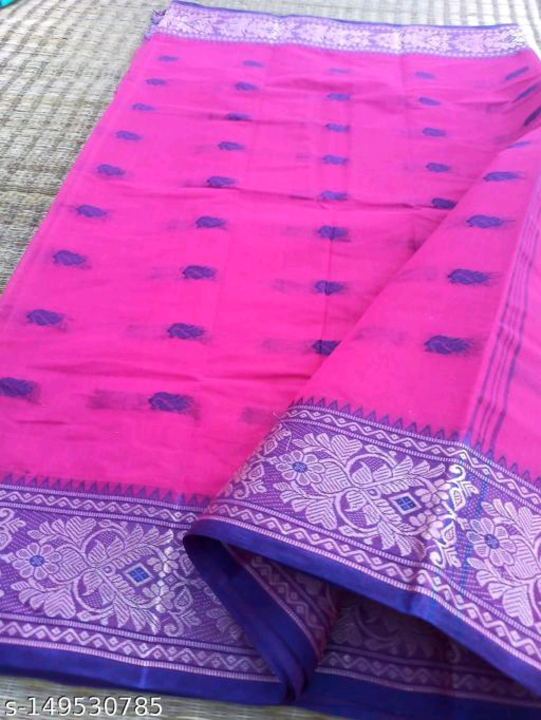 Pure Cotton Taant Saree  uploaded by B.H BRAND on 11/4/2022