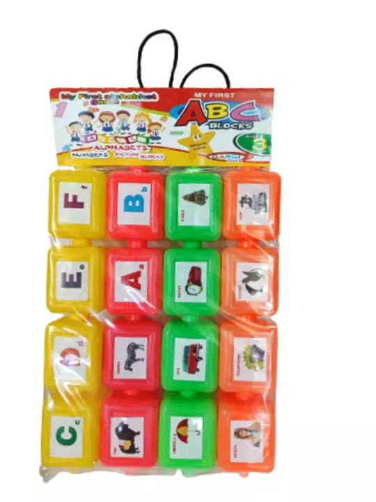A.b.c. blocks. Alphabets.numbers.picture. uploaded by Gargi toys on 11/4/2022