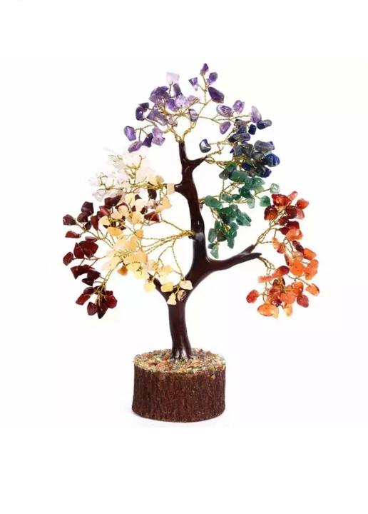 Seven color Agate Gemstone tree, for decoration uploaded by business on 11/4/2022