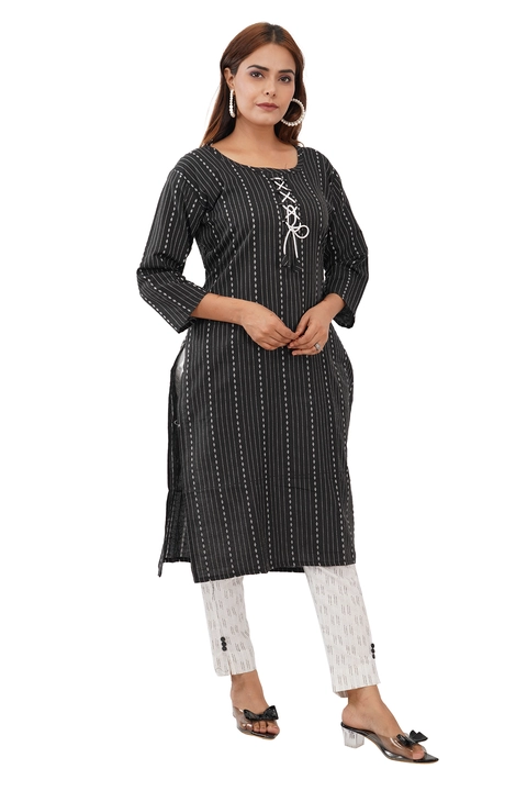 Women kurti with bottom wear uploaded by business on 11/4/2022