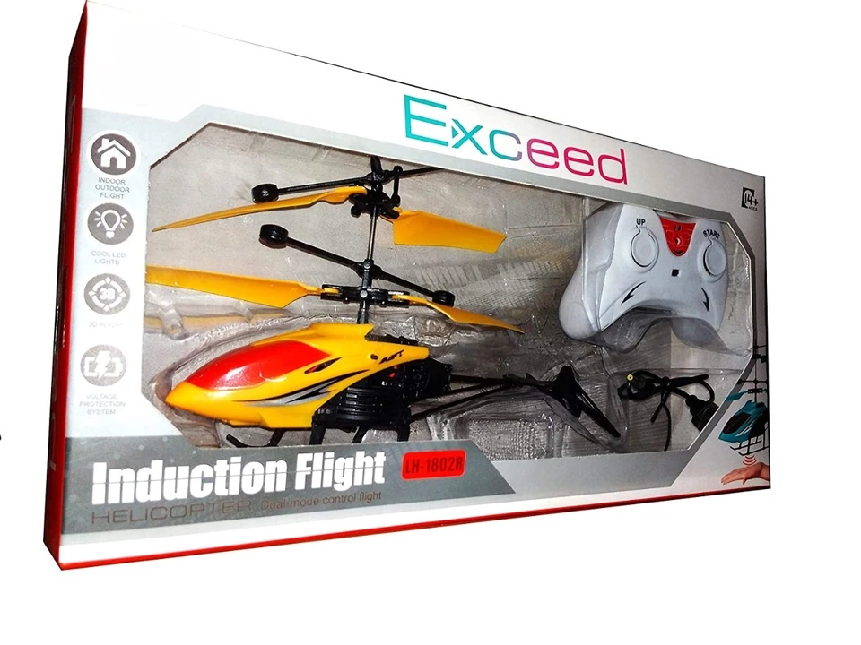 Exceed Helicopter Remote Control & Rechargeable Flying Unbreakable Helicopter Toys (Multicolor) uploaded by Darling Toys by VG on 11/4/2022