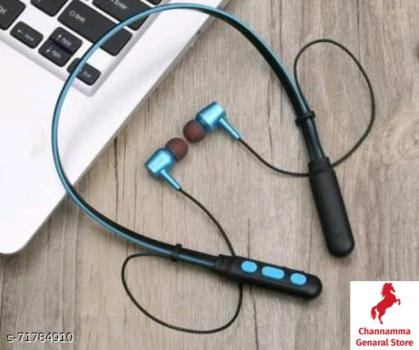  Neckband Sports Bluetooth Bluetooth Headset   uploaded by Channamma General And Garment Store on 11/4/2022