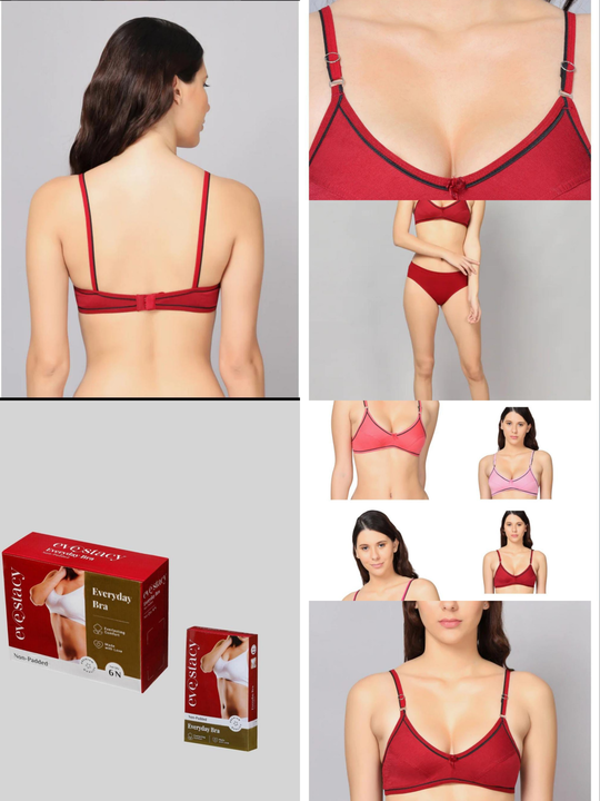 Post image 📣📢OFFER...OFFER...OFFER📢📣
*100% ORIGINAL BRANDED LADIES Blended Non Wired Non-Padded Bra*
Brand: *EVESTACY [O.G]* [Reliance Product]
Type : *Blended Non Wired Non-Padded Bra*
Colour &amp; Style : 05+
Sizes: *32B, 34B, 36B, 38B, 40B* 👈🏼
Moq : *60 Pcs* 👈🏼
Price : Rs.78/- Only* + GST 👈🏼
Condition: Fresh with Single Pcs Packing &amp; Master Packing
*Dispatching Time Within 5-6 Days From The Day Of 100% Payment*. 👈🏼
Note:-
💥 *All are original fresh stock, Variety of collections best for retail shops*💥 *Ready for dispatch*
For More Details, URBAN APPARELSKrishnagiri, Tamil NaduPh - 7305522722, 8489169164