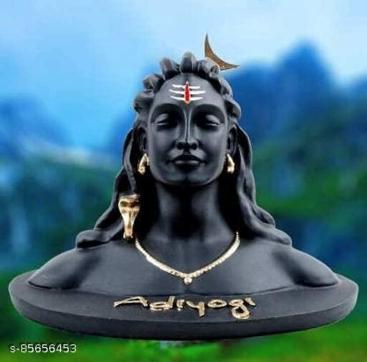 Polyresin shiva aadiyogi statue 5.5 inch size uploaded by Greentouch crafts on 11/5/2022