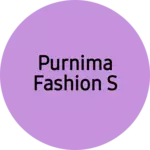 Business logo of Purnima fashion s