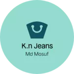 Business logo of K.N jeans