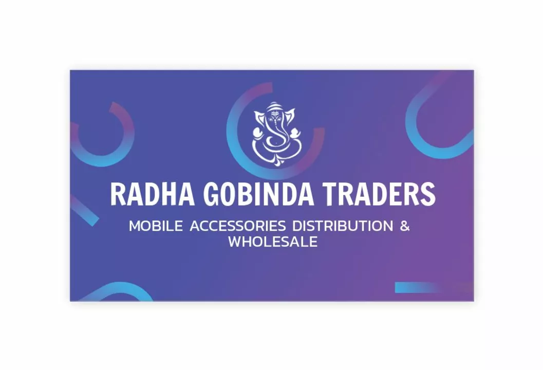 Visiting card store images of RADHA GOBINDA TRADERS
